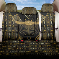Egypt Winged Sun Back Car Seat Cover Ancient Mythology Golden Ankh