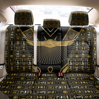 Egypt Winged Sun Back Car Seat Cover Ancient Mythology Golden Ankh