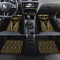Egypt Winged Sun Car Mats Ancient Mythology Golden Ankh