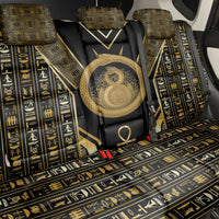 Egypt Ouroboros Back Car Seat Cover Ancient Mythology Infinity Serpent Gold