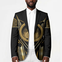 Egypt Ouroboros Blazer Ancient Mythology Infinity Serpent Gold