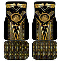 Egypt Ouroboros Car Mats Ancient Mythology Infinity Serpent Gold