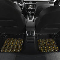Egypt Ouroboros Car Mats Ancient Mythology Infinity Serpent Gold