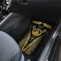 Egypt Ouroboros Car Mats Ancient Mythology Infinity Serpent Gold