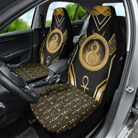 Egypt Ouroboros Car Seat Cover Ancient Mythology Infinity Serpent Gold