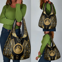 Egypt Ouroboros Grocery Bag Ancient Mythology Infinity Serpent Gold