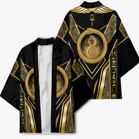 Egypt Ouroboros Kimono Ancient Mythology Infinity Serpent Gold