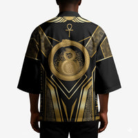 Egypt Ouroboros Kimono Ancient Mythology Infinity Serpent Gold