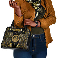 Egypt Ouroboros Shoulder Handbag Ancient Mythology Infinity Serpent Gold
