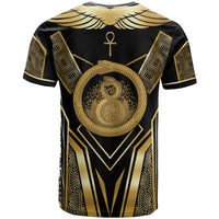 Egypt Ouroboros T shirt Ancient Mythology Infinity Serpent Gold