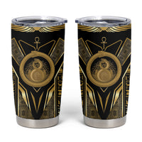 Egypt Ouroboros Tumbler Cup Ancient Mythology Infinity Serpent Gold