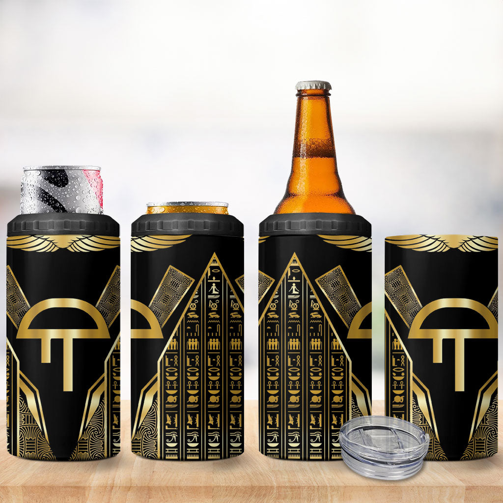 Egypt Amenta 4 in 1 Can Cooler Tumbler Ancient Mythology Underworld Realm