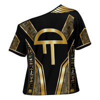Egypt Amenta Cross Shoulder Shirt Ancient Mythology Underworld Realm