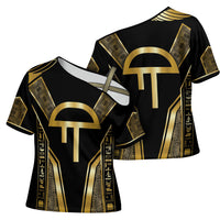 Egypt Amenta Cross Shoulder Shirt Ancient Mythology Underworld Realm