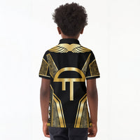 Egypt Amenta Kid Polo Shirt Ancient Mythology Underworld Realm