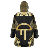 Egypt Amenta Kid Wearable Blanket Hoodie Ancient Mythology Underworld Realm