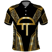 Egypt Amenta Polo Shirt Ancient Mythology Underworld Realm
