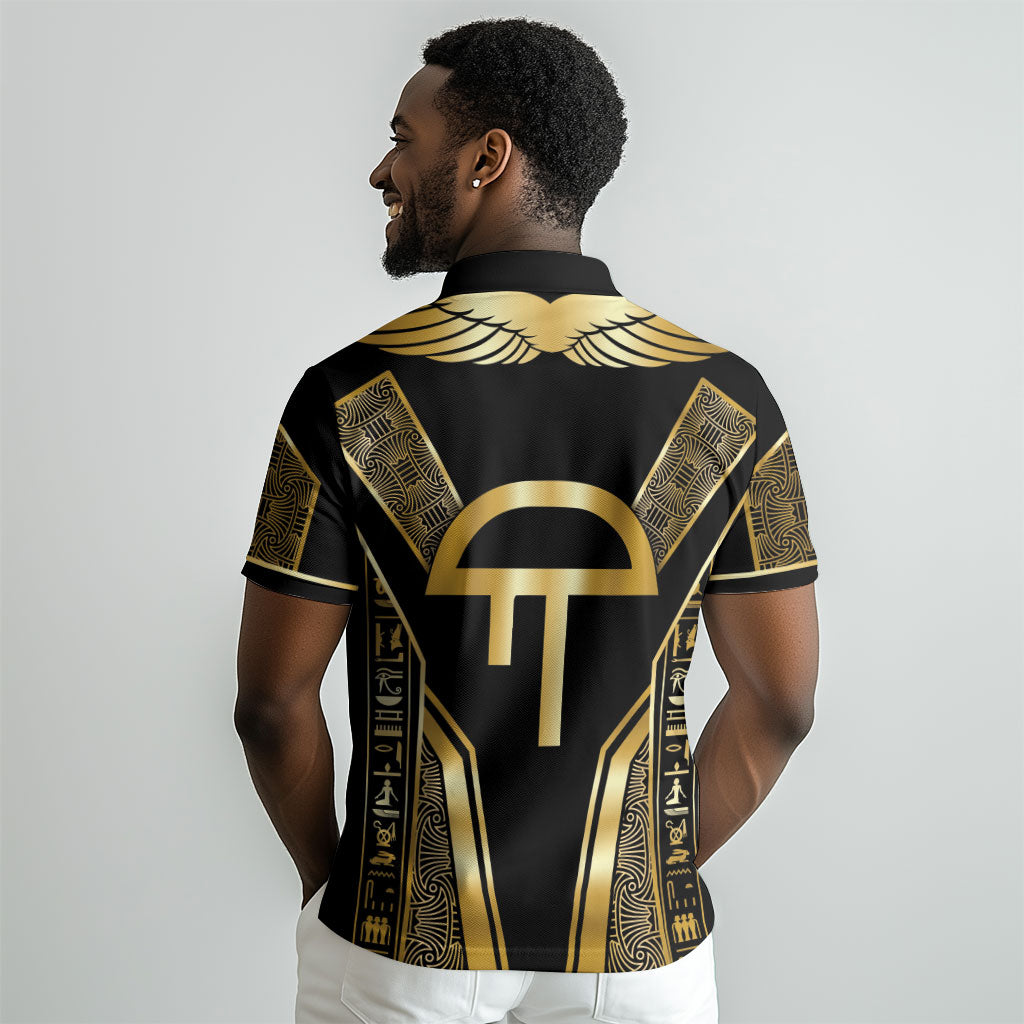 Egypt Amenta Polo Shirt Ancient Mythology Underworld Realm DT05