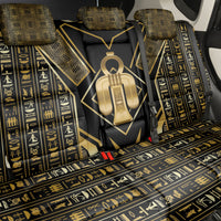 Egypt Tyet Back Car Seat Cover Ancient Mythology Knot Of Isis Gold
