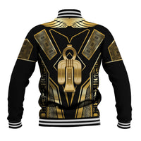 Egypt Tyet Baseball Jacket Ancient Mythology Knot Of Isis Gold