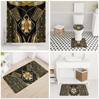 Egypt Tyet Bathroom Set Ancient Mythology Knot Of Isis Gold
