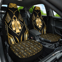 Egypt Tyet Car Seat Cover Ancient Mythology Knot Of Isis Gold