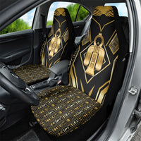 Egypt Tyet Car Seat Cover Ancient Mythology Knot Of Isis Gold