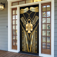 Egypt Tyet Door Cover Ancient Mythology Knot Of Isis Gold