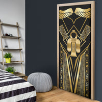 Egypt Tyet Door Cover Ancient Mythology Knot Of Isis Gold