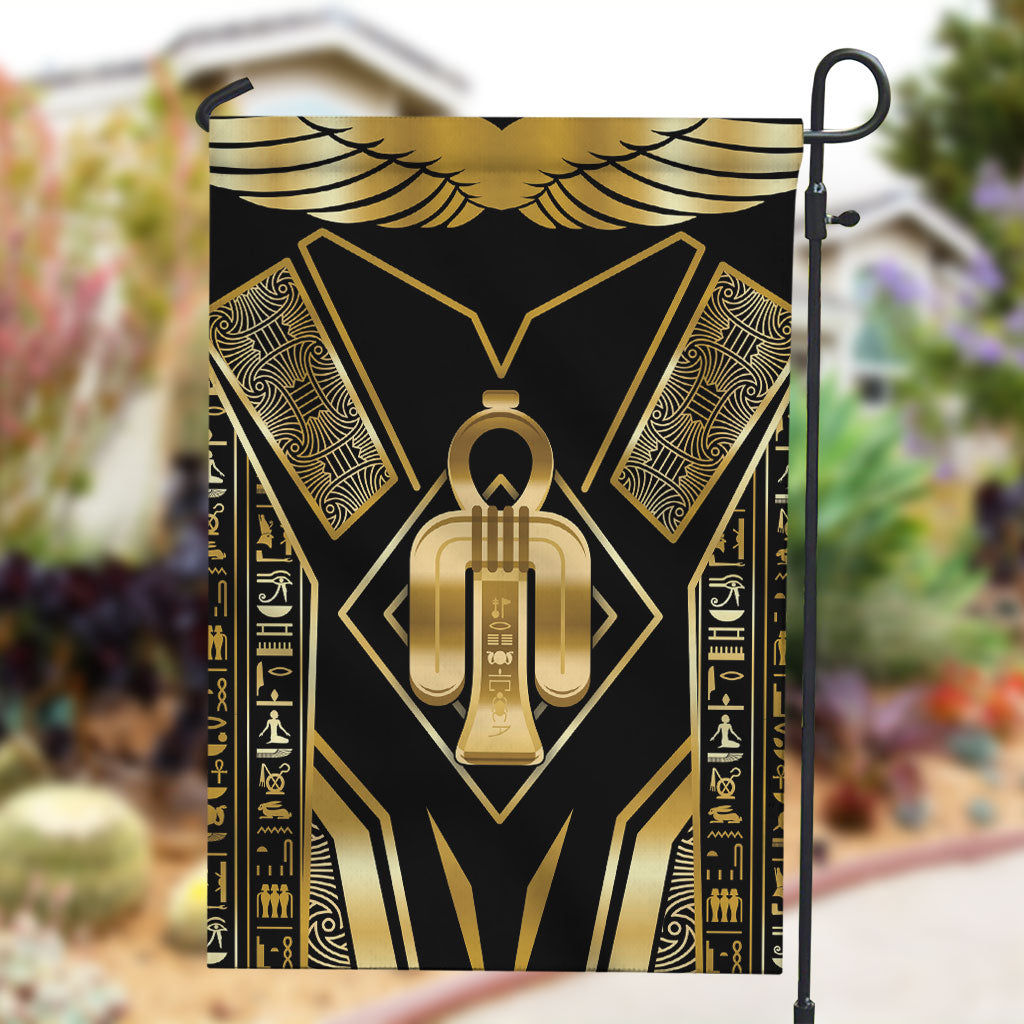 Egypt Tyet Garden Flag Ancient Mythology Knot Of Isis Gold