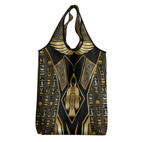 Egypt Tyet Grocery Bag Ancient Mythology Knot Of Isis Gold