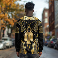 Egypt Tyet Long Sleeve Shirt Ancient Mythology Knot Of Isis Gold