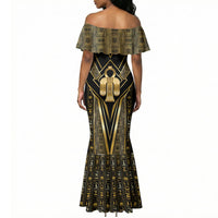 Egypt Tyet Mermaid Dress Ancient Mythology Knot Of Isis Gold