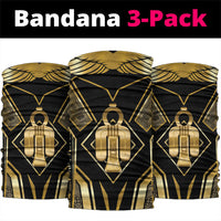 Egypt Tyet Neck Gaiter Ancient Mythology Knot Of Isis Gold