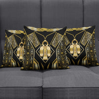 Egypt Tyet Pillow Cover Ancient Mythology Knot Of Isis Gold