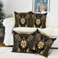 Egypt Tyet Pillow Cover Ancient Mythology Knot Of Isis Gold