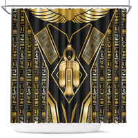 Egypt Tyet Shower Curtain Ancient Mythology Knot Of Isis Gold