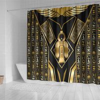 Egypt Tyet Shower Curtain Ancient Mythology Knot Of Isis Gold