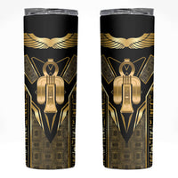 Egypt Tyet Skinny Tumbler Ancient Mythology Knot Of Isis Gold