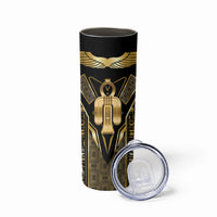 Egypt Tyet Skinny Tumbler Ancient Mythology Knot Of Isis Gold