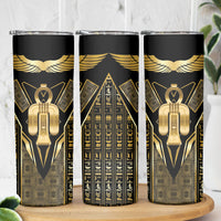 Egypt Tyet Skinny Tumbler Ancient Mythology Knot Of Isis Gold