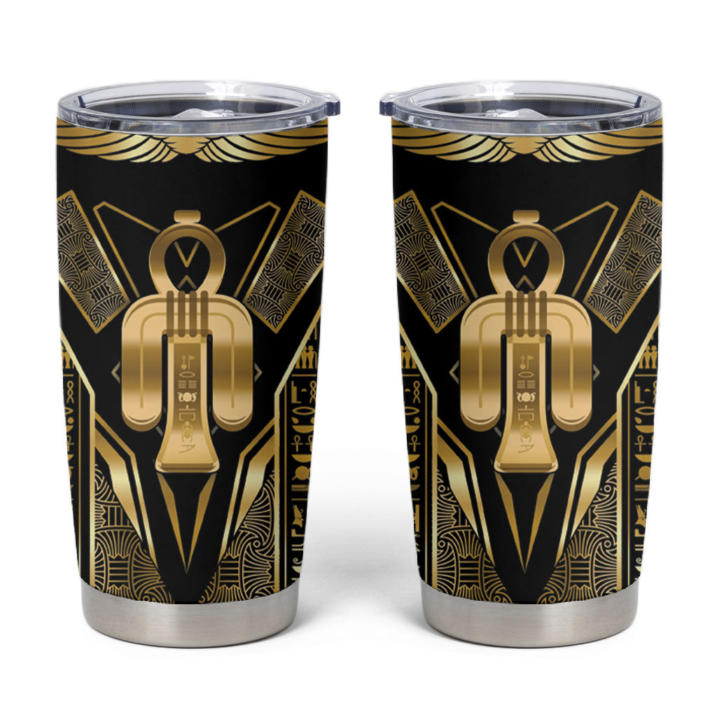 Egypt Tyet Tumbler Cup Ancient Mythology Knot Of Isis Gold