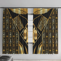 Egypt Tyet Window Curtain Ancient Mythology Knot Of Isis Gold
