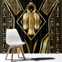 Egypt Tyet Window Curtain Ancient Mythology Knot Of Isis Gold