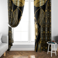 Egypt Tyet Window Curtain Ancient Mythology Knot Of Isis Gold