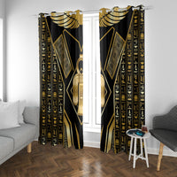 Egypt Tyet Window Curtain Ancient Mythology Knot Of Isis Gold