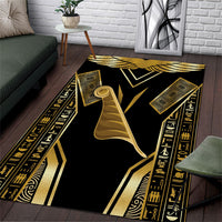 Egypt Feather Of Maat Area Rug Ancient Mythology Truth And Justice