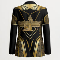 Egypt Feather Of Maat Blazer Ancient Mythology Truth And Justice
