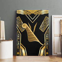 Egypt Feather Of Maat Canvas Wall Art Ancient Mythology Truth And Justice
