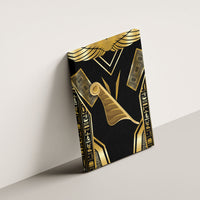 Egypt Feather Of Maat Canvas Wall Art Ancient Mythology Truth And Justice